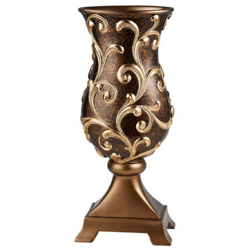 19.75" Odysseus Baroque Decor Vase