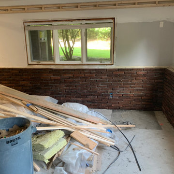 Basement with Speak easy, Theater, Workout room and Lounge area - under constru
