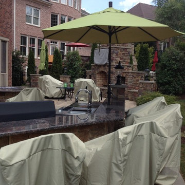 Charlotte Outdoor Kitchen Area