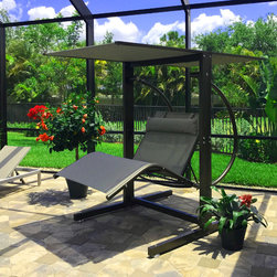 Patio swing out by the pool - Hammocks And Swing Chairs