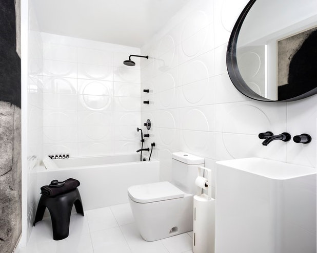 Современный Ванная комната by stephane chamard