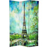 6' Tall Double Sided Paris Room Divider