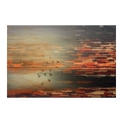 "Night Flight" Fine Art Canvas Print, 60"x40"