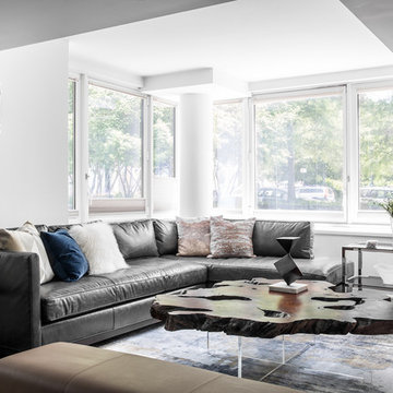 A Cramped Duplex Becomes a Chic Family Home