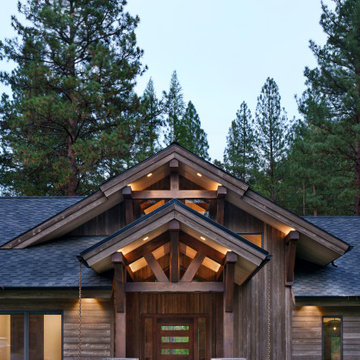 Luxury Timber Frame Mountain Home