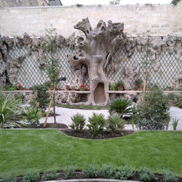 Aménagement d’un jardin classé au sein d’un monument historique