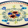 Polish Pottery  Dessert Plate, Pattern Number: 214AR