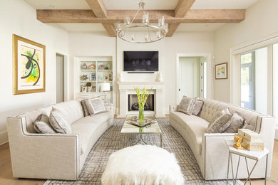 Living room - living room idea in Atlanta