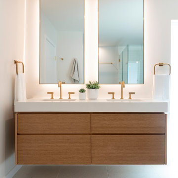 Custom Framed Backlit Mirrors