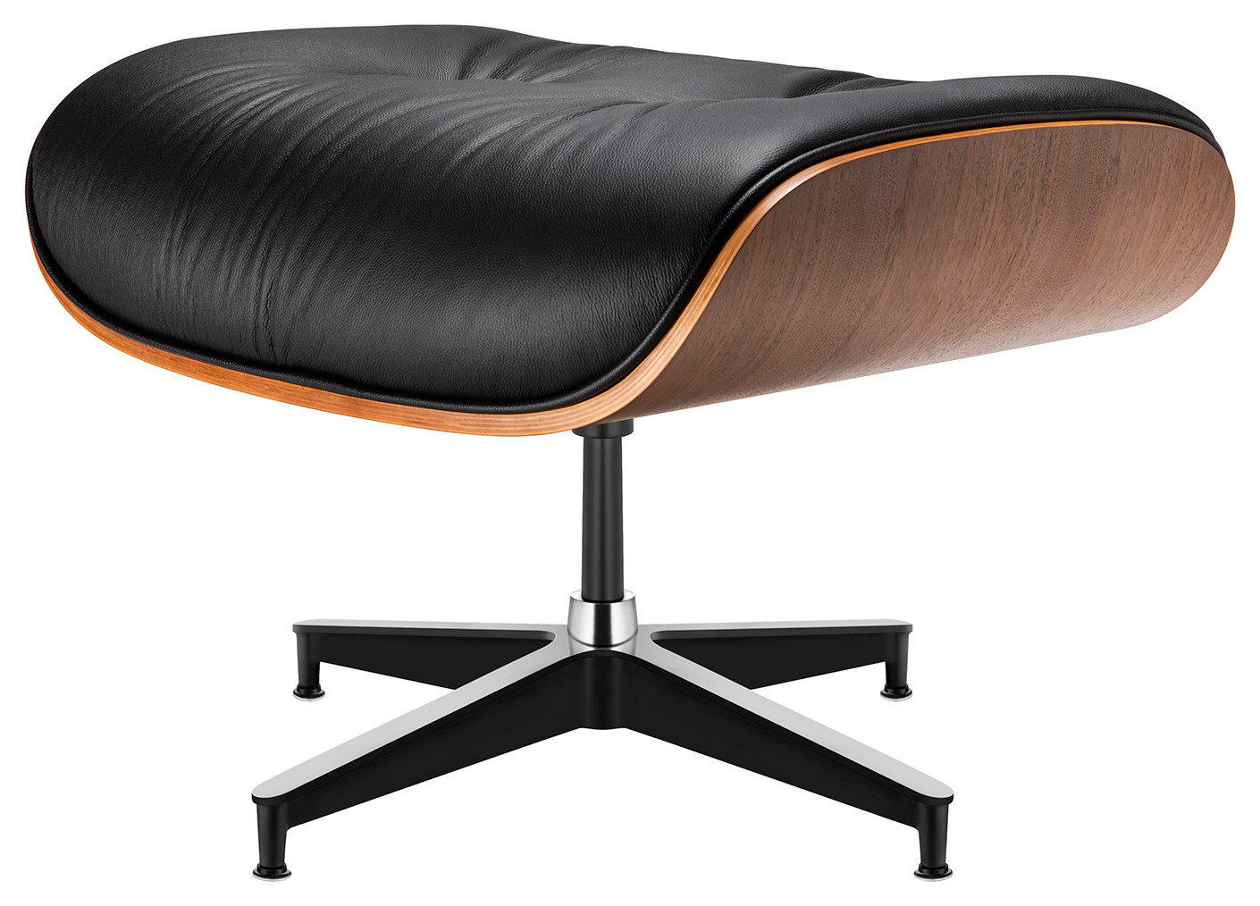 Leather Swivel Accent Chair and Ottoman