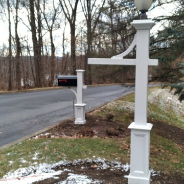 Lamp Post and Mailbox Installation