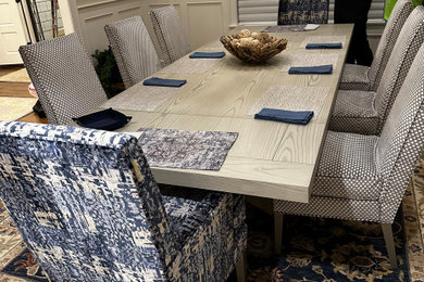 Example of a trendy dining room design in Other