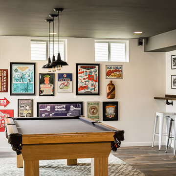 Rustic Basement Retreat