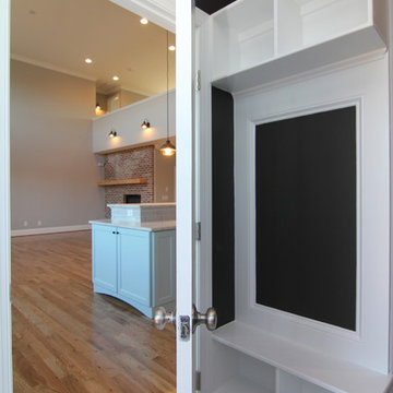 Drop Zone with Chalk Board Wall