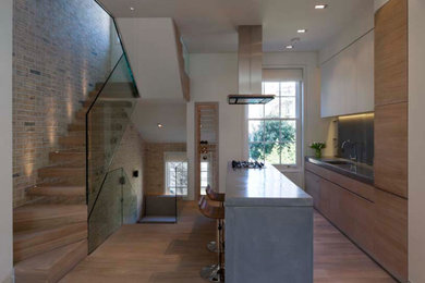 This is an example of a kitchen in London.