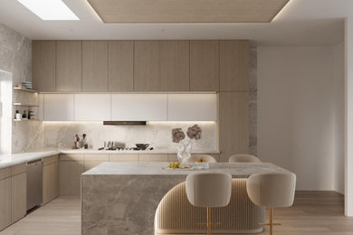 Inspiration for a contemporary kitchen remodel in San Francisco