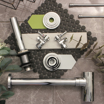 Modern Plumbing Sink Trim Kit