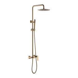 RBROHANT - Rain Shower System with Tub Spout and High Pressure 10" Rain Shower Head RB0880 - Showerheads And Body Sprays