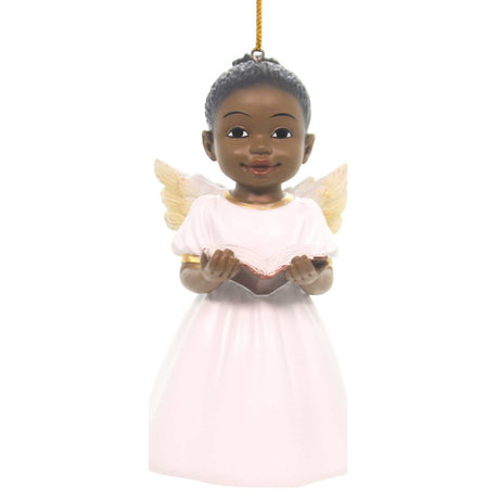 Holiday Ornaments Singing Praise Angel Ornament African American Religious