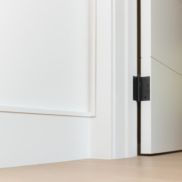 Modern Fluted Feature Walls with LED Reveal | Tampa Bay
