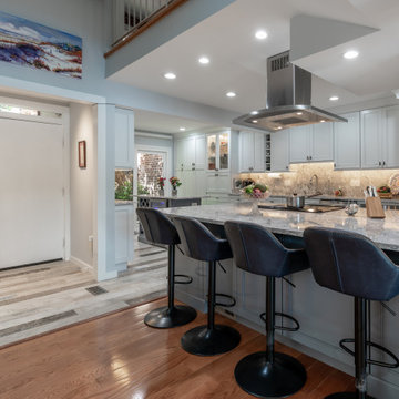 Galley Kitchen Transformed into Gem of the House in Reston VA