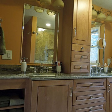 Tower storage separates sinks