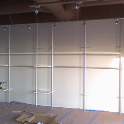 IKEA STOLMEN Storage Installation ~ Retail Space - Display And Wall Shelves 