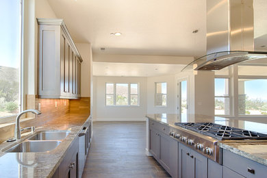 Inspiration for a transitional kitchen remodel in Other