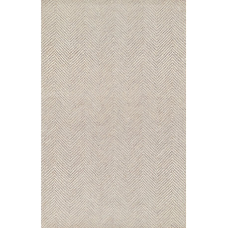 Momeni Charles Hand Tufted Wool Taupe Area Rug 9' X 12'