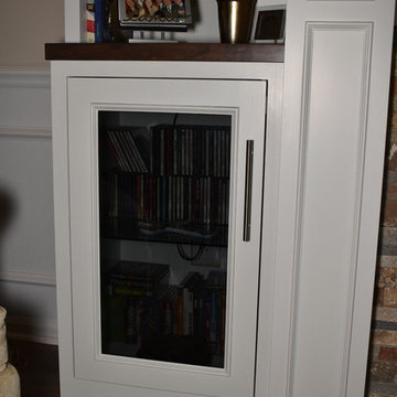 Fireplace Surround and Entertainment Center