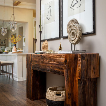 Table - Mushroom Wood Console Table - Moran Console Table