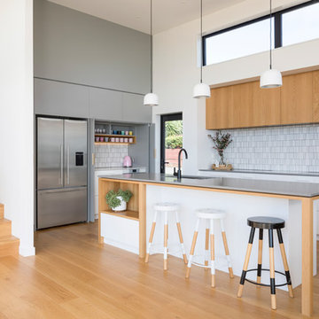 Warming, Natural, Modern Kitchen