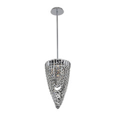 Mira 1 Light Mini Pendant in Chrome