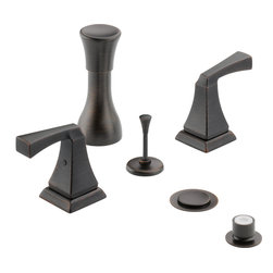 Delta Dryden&trade; Bidet Faucet - Less Handles - Bidet Faucets