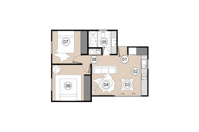Small country detached granny flat in Other.