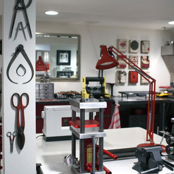 My Houzz: Basement Artist Studio to Inspire