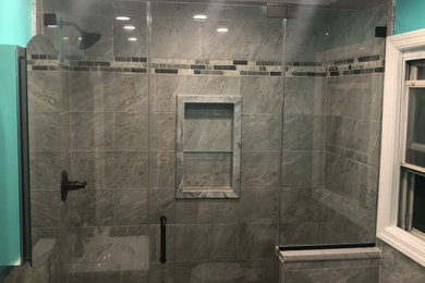 Completed Shower Glass Door Projects