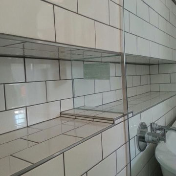 Custom Wet And Dry Built-In Shower Nooks
