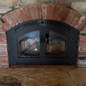 Heat Producing Wood Burning Fireplaces
