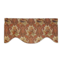 Priority Home and Design - P Kaufmann Wilderness Pheasant Toile Valance - Valances