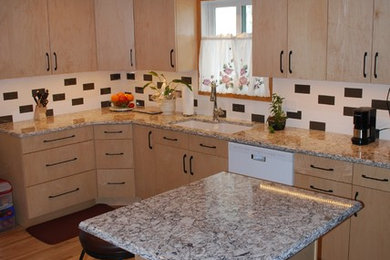 Eclectic kitchen photo in Other
