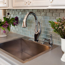 Sink and splashback