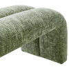 Dax 50.5" Chenille Upholstered Accent Bench - Basil