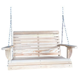 Craftsman Porch Swings by Louisiana Cypress Swings & Things Inc.
