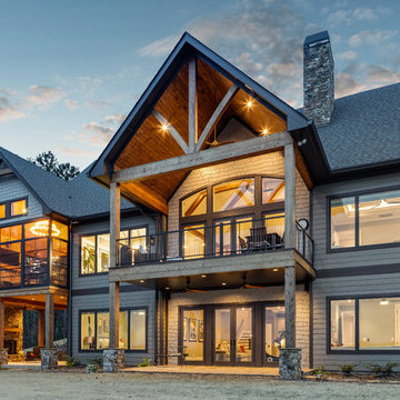 Classic Lake House Custom Home