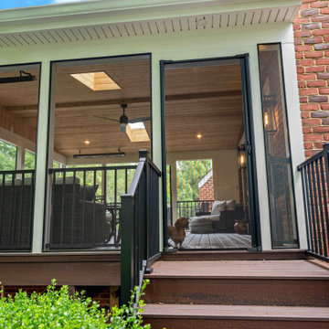 Beautiful Home Gym Addition & Screened Porch Remodel