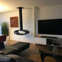 Decken Design Ethanolkamin von Decoflame - Indoor Fireplaces