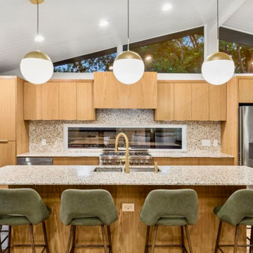 75218 Old Lake Highlands Kitchen and Living Room Remodel