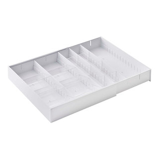 Hardware Resources Shallow 14-13/16 Plastic Tipout Replacement Tray TO14S-REPL