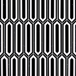 Tuxedo Park Small Deco Nero/Thassos - Wall And Floor Tile